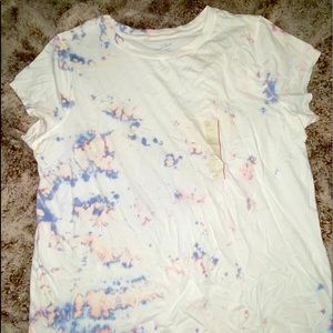 NWT off white tie dye t